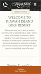 Mobile Screenshot of kiawahresort.com